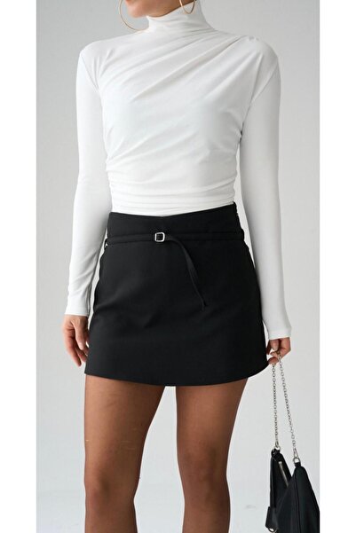 FUBAOFFİCİAL Balıkçı Yaka Drapeli Bluz