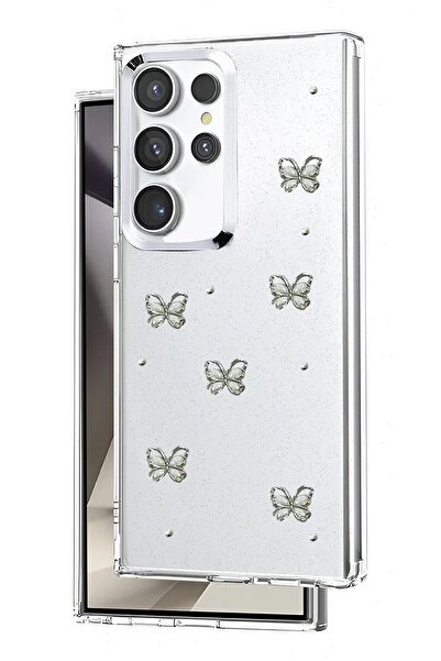 BSN STİL غطاء بنمط فيونكة لهاتف سامسونج جالاكسي S23 ألترا من BSNSHOP - نمط 9 ...