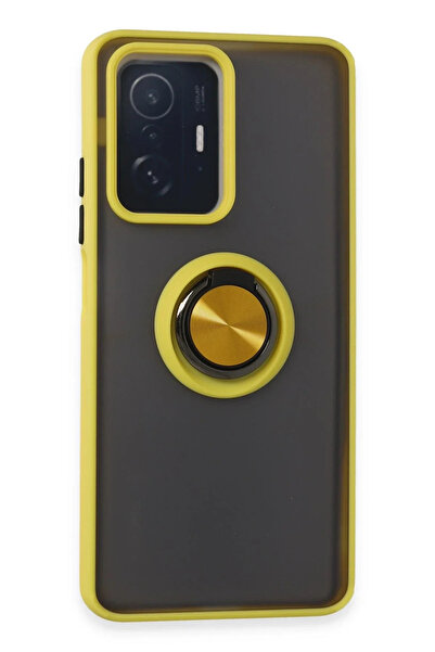 BSN STİL غطاء حماية من السيليكون من BSNSHOP لهاتف Xiaomi Mi 11T Pro مع حلقة م...