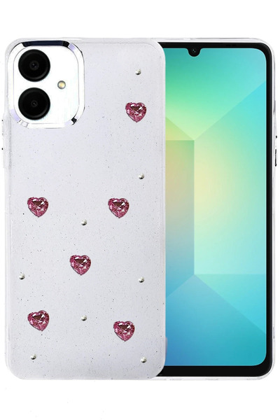 BSN STİL غطاء بنمط فيونكة لهاتف سامسونج جالاكسي A07 4G من BSNSHOP - نمط 3 105...