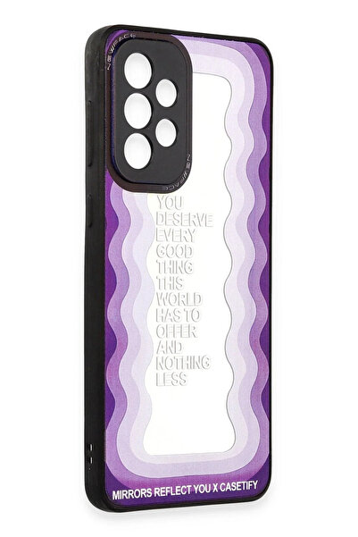 BSN STİL غطاء حماية لهاتف سامسونج جالاكسي A33 5G من BSNSHOP، غطاء بنمط مرآة -...