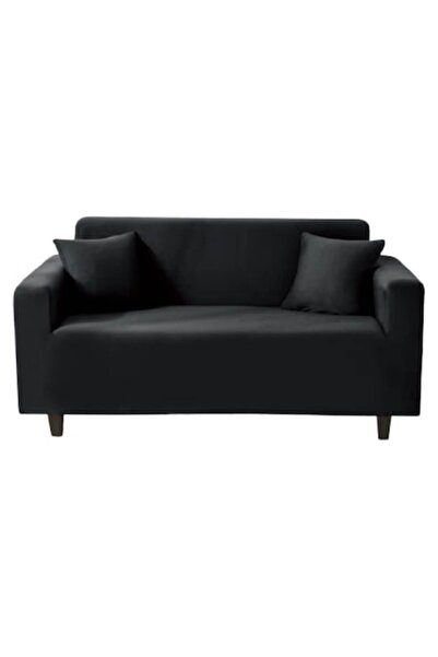 OEM Elastic Sofa Cover, Uni, 3 Seats, 180X230cm, Black