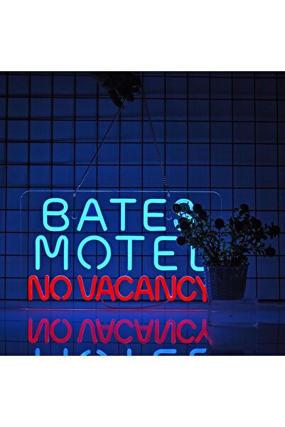 Slasa No Vacancy LED Neon Light Sign 25x43 cm Bar & Pub Decor