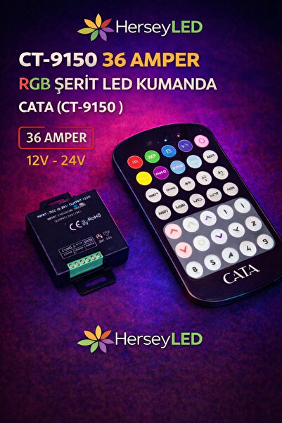 Cata CT-9150 36 AMPER RGB ŞERİT LED KUMANDA