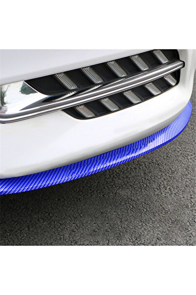 Avex Защита на спойлера, удължение на предна/задна гумена броня, цвят CARBON ...