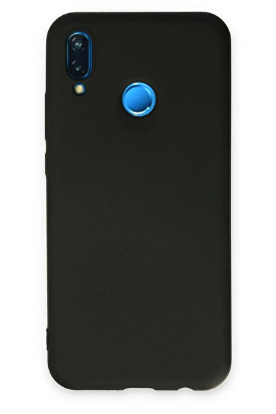 BSN STİL حافظة هواوي بي 20 لايت من بي اس اس شوب، سيليكون مخملي داخلي - أسود 1...