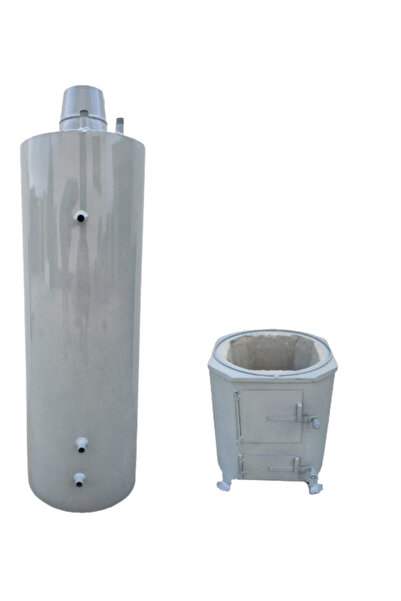 DVA Boiler cu Focar 90 L pe lemn si serpentina din tabla de otel