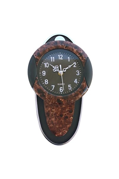 OEM Ceas de perete din plastic, tip pendul, M2, 18x35 cm