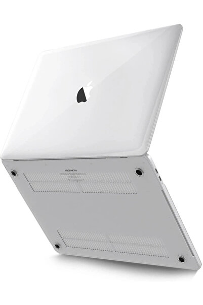 Genel Markalar Newface Macbook Pro 16.2 2021 Macbook Buzlu Kapak - Şeffaf