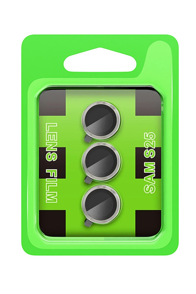 BSN STİL عدسة كاميرا سامسونج جالاكسي S25 بلس رايز ميتال - أزرق داكن 1058986