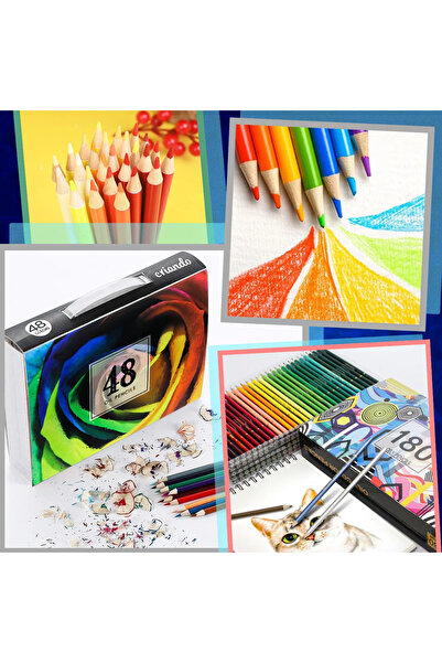 Criando Set creioane colorate pe bază de ulei, 48 de culori