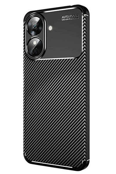 Hulyomer Hub غطاء حماية هوليومر ريلمي نوت 60 بتركيز تلقائي من ألياف الكربون -...