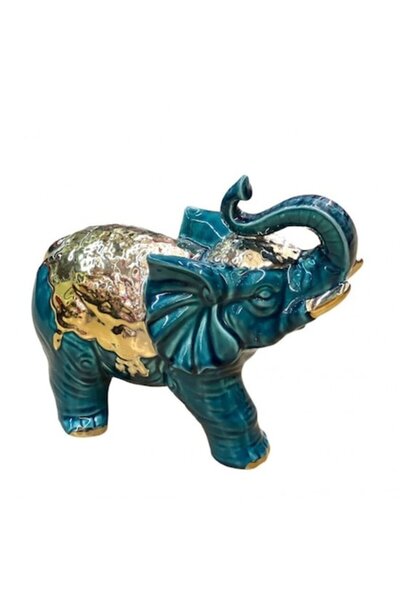 OEM Figurină decorativă elefant, ceramică
