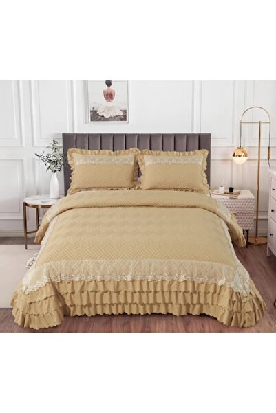 OEM Elegant Cotton Bedspread and Pillowcase Set