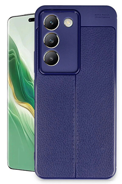 BSN STİL Bsnshop Vivo V30 Lite 4g Case Auto Focus Cover - Navy Blue 1058986