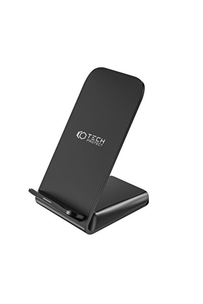 Tech-Protect S2: Ασύρματος φορτιστής 15 W με καλώδιο USB-C, μαύρος
