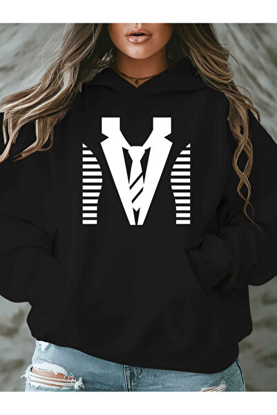 ibibik moda EXCLUSIV cu imprimeu Femei/Bărbați Unisex supradimensionat cu glu...