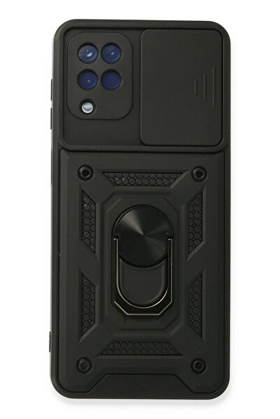 Hulyomer Hub حافظة هوليومر لهاتف سامسونج جالاكسي A22 من السيليكون مع حلقة عدس...