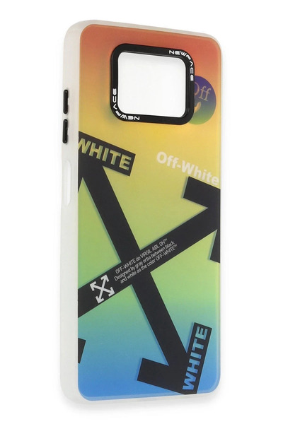 Hulyomer Hub غطاء حماية لهاتف شاومي بوكوفون X3 من هوليومر بنمط إستوريل - إستو...