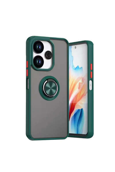 BSN STİL غطاء حماية من السيليكون لهاتف Xiaomi Redmi 13 4G من BSNSHOP مع حلقة ...