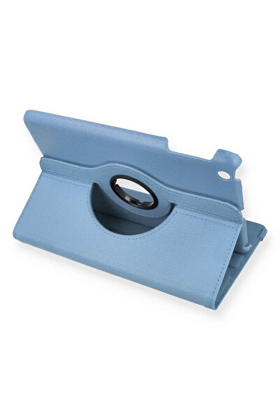 BSN STİL Bsnshop iPad Mini 1 Case 360 Tablet Leather Case - Turquoise 1058986