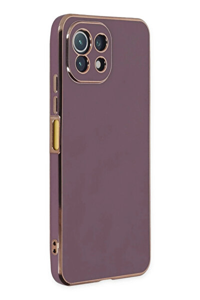 Hulyomer Hub حافظة هوليومر شاومي مي 11 لايت من السيليكون - بنفسجي 1185576