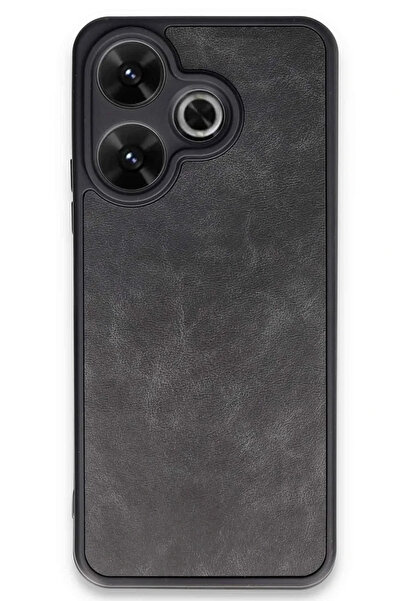 BSN STİL Bsnshop Xiaomi Redmi 13 4g Case Aras Leather Cover - Black 1058986