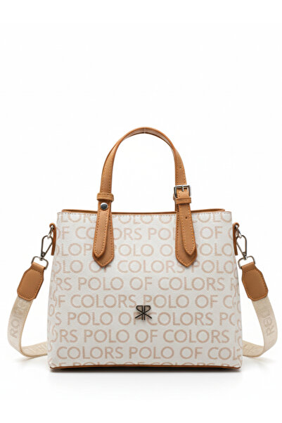 Çanta Trend Polo of Colors Leather-Look Women's Handbag Suitable for Crossbod...