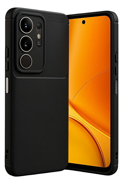 Hulyomer Hub غطاء كربون هوليومر فيفو Y29 4G بتركيز تلقائي - أسود 1185576