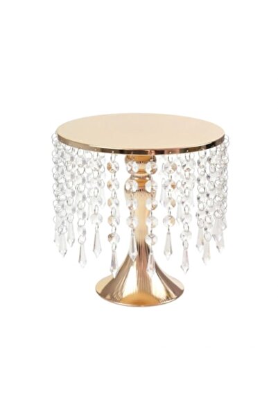 OEM Metal/Glass Plate with Foot 20x20x20 cm Silver