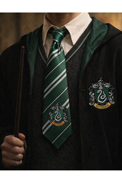 HER ŞEY NOTA www.herseynota.com Cravată verde Harry Potter Slytherin |   Teem...