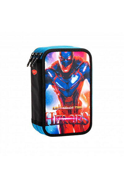 Daco Penar cu 3 fermoare baieti, echipat cu 46 de piese Heroes