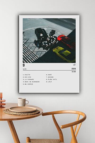 postercraft 9 Poster cu design de album, pictură modernă pe panou