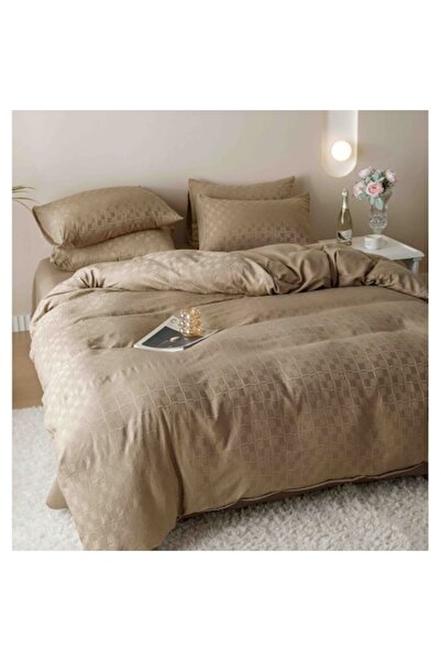 JOJO HOME Double Bed Linen Set, Jacquard, Jojo Home, Uni, 6 Pieces, 2 Persons...