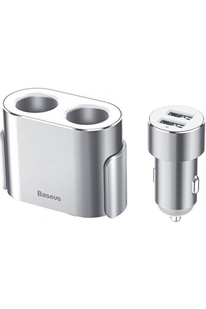 Baseus Eficiență ridicată, 2 ieșiri USB 5V/3.4A, 2 brichete auto, putere tota...
