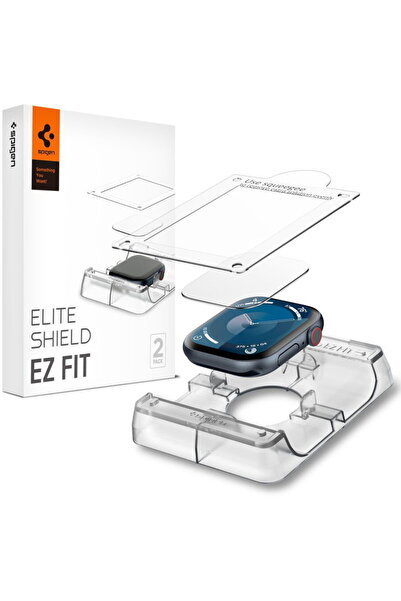 Spigen Folie pentru Apple Watch 10 46mm (set 2) - Elite Shield EZ Fit - Clear