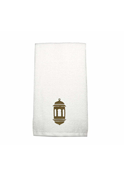 BYFT Embroidered For You Ramadan Cotton Bath Towel - Ramadan Lantern - Moonli...
