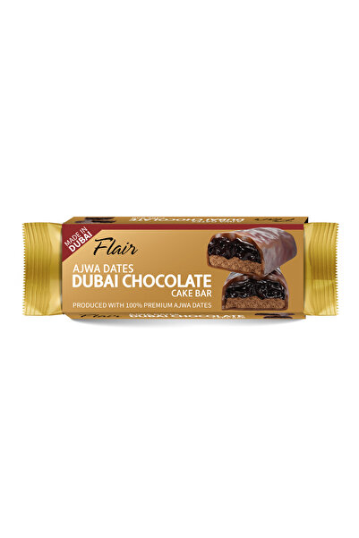 Flair AJWA Dates Dubai Chocolate Cake Bar 55gm