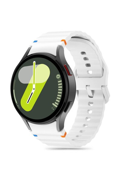 Tech-Protect Silicone Sport Strap Samsung Galaxy Watch 4 / 5 / 5 Pro / 6 / 7 ...