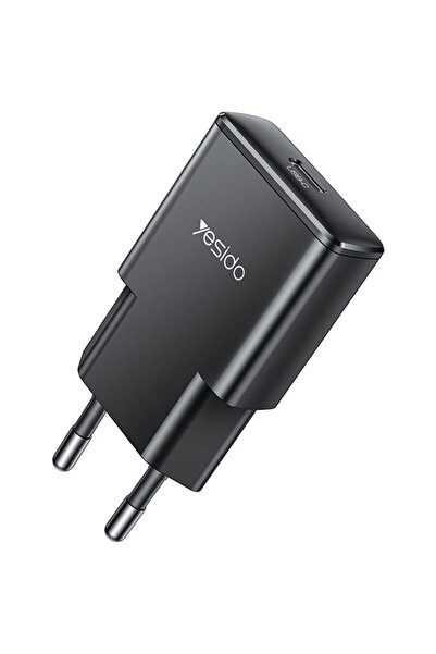 Yesido Încărcător de rețea Type-C, 30W, GaN, Încărcare rapidă - (YC74) - Negru