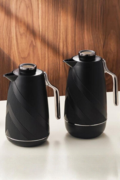 Generic A stylish and modern 1-liter tea and coffee thermos set