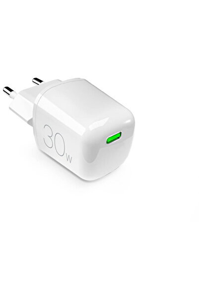 Puro Elektrik PUFCMTCUSBC30WGWHI GaN USB-C compact rapid 30W Alb