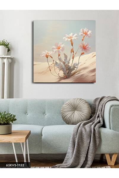 Evinemoda Cvet na pesku Jednodijelni kvadratni platno - Slika na platnu