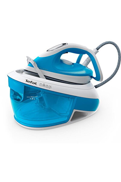 TEFAL Statie de calcat 2800 W 1.8 L Express Airglide SV 8002 Albastru/Alb