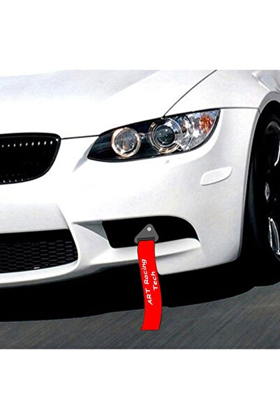 Avex Ornament Racing de tip Curea/Sufa pentru carlig de remorcare, culoare Rosu