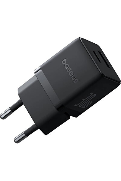 Baseus P1011160A113-01, 30 W, 1 x USB-A, 1 x USB-C, Negru