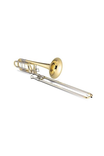 JSL-740L Profesyonel Bas Trombon | Bb/F/Gb/D Tuning Çift Rotorlu