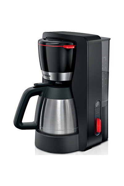 Bosch 1.1 l coffee maker, double-walled thermos mug, anti-drip system, automa...