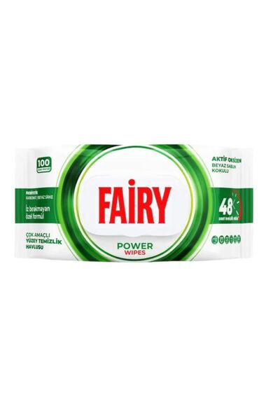 Fairy Multi-surface wet wipes with baking soda, vinegar and soap
