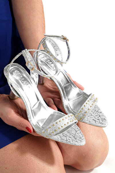 CEMAY Pointed Toe Trotting Single Helmet Classic Heeled Women's Shoes